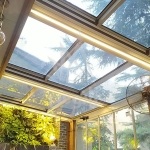 سقف متحرک شیشه‌ای پروژه الهیه